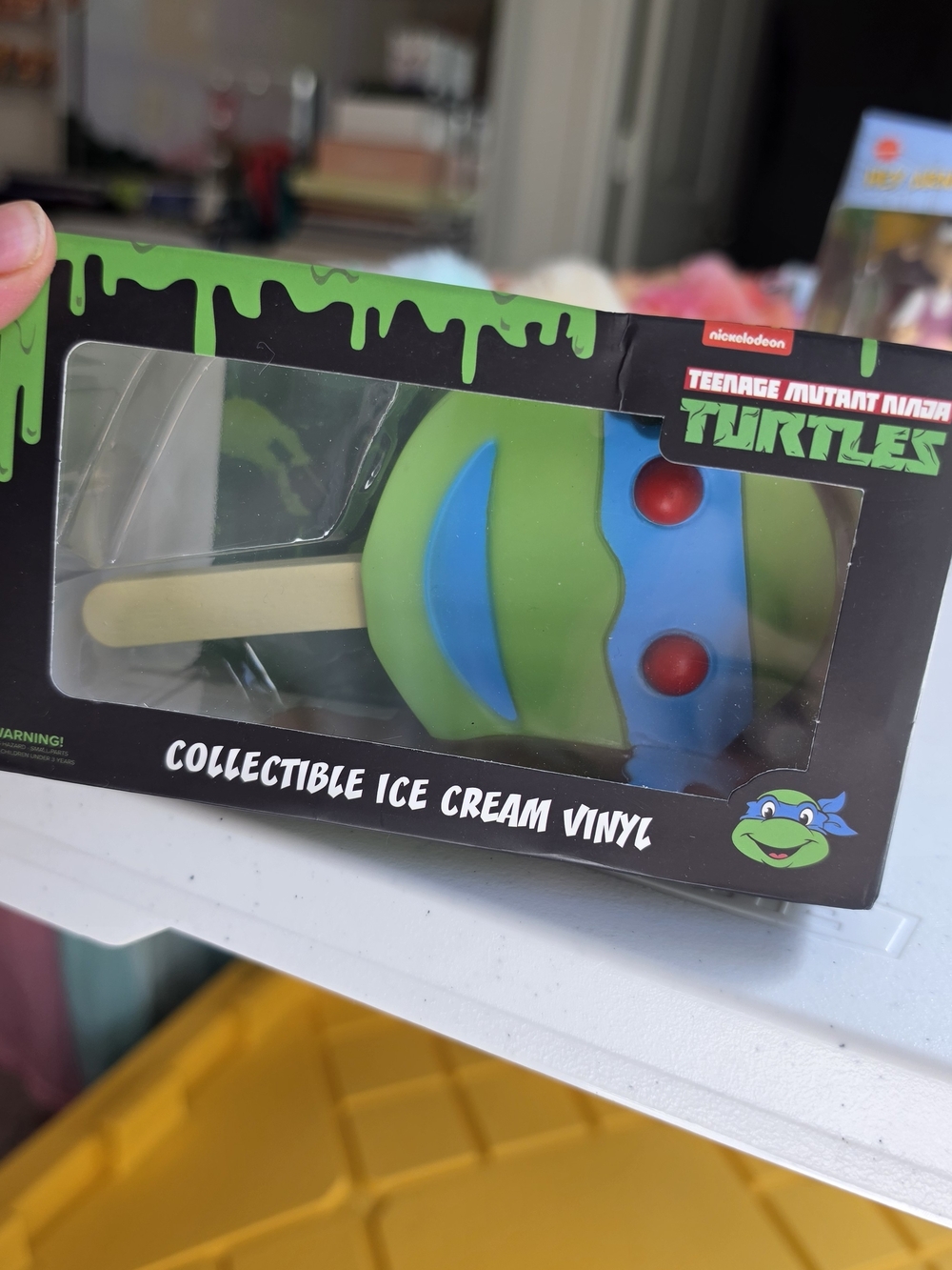 Nickelodeon Teenage Mutant Ninja Turtles Green & Blue Ice Cream Vinyl